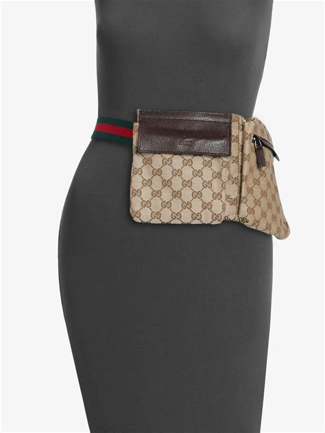 gucci original canvas belt bag|Gucci belt bag original price.